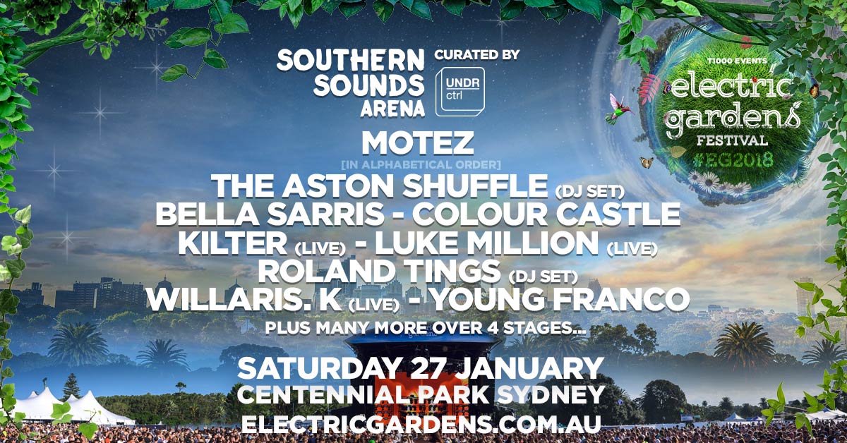 SOUTHERN SOUNDS ARENA FEAT. AN ALL-AUSTRALIAN LINE-UP